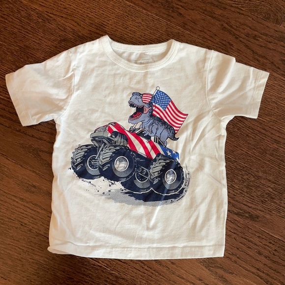 Monster Truck Dinosaur Tshirt